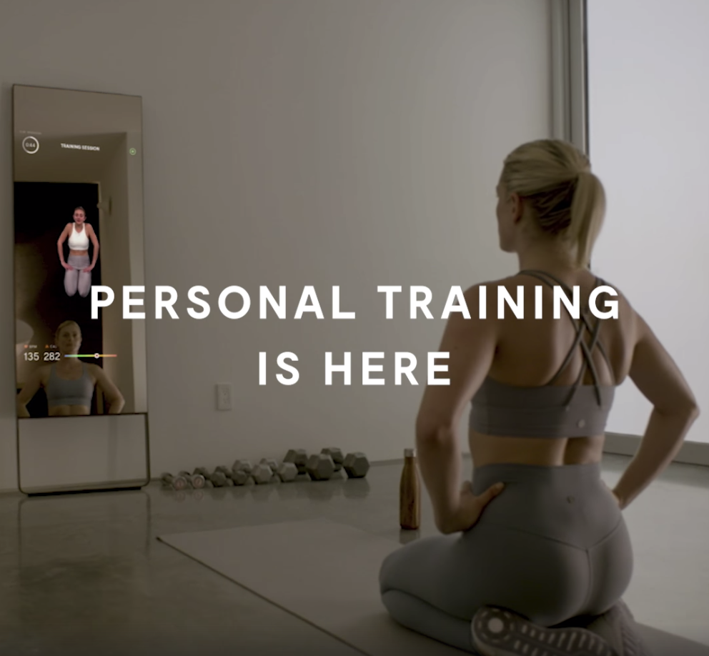 Mirror introduces one on one personal training for 40 Home Fitness Buddy